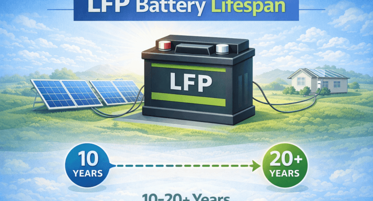 LFP Battery Lifespan: How Long Do LFP Batteries Really Last?
